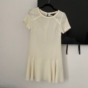 Banana republic white dress size 0